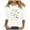 01 White, variant on Women Blouse 3/4 Sleeve Petite, Womens Blouses for Wedding Solid Color Tshirts Cute White Crop Tops for Women Beach Shirt Sunshine White