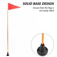 Aluminium Alloy Flagpoles Kayak Safety Flags with Base Kits Easily To