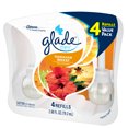 thumbnail image 2 of Glade PlugIns Scented Oil Air Freshener Refill, Hawaiian Breeze, 4 refills, 2.68 Fluid Ounces, 2 of 4