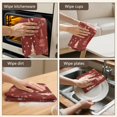 thumbnail image 6 of 2 Pcs Funny Kitchen Towels,Red Christmas Tree Pattern Microfiber Dish Towels,Kitchen Tea Towels,Kitchen Towel Set (18" X 26"), 6 of 7