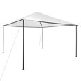 thumbnail image 1 of vidaXL Gazebo 4x4x3 m Blanc 180 g/m², 1 of 5