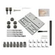 thumbnail image 3 of Kit de Plantilla Para Perforar Madera Shamjiam 3 en 1 Herramienta Perforadora Guía de Taladro de Espiga Profesional Plata, 3 of 8
