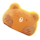 thumbnail image 2 of Animal Shape Pillow Stuffed Cushion Toy Flannel Plush Animal Soft Pillow for Kids Christmas Gift Ginger Yellow Bear 40x30cm, 2 of 5
