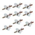 thumbnail image 4 of Kits de tornillos de fijación, tuerca de tornillo con juntas, accesorios de jaula, Hardware para de soporte de entrenamiento de aves, poste, 4 of 9