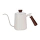 thumbnail image 4 of Hervidor de cuello de cisne de 600 ml, hervidor de café manual, tetera para café y té, de acero inoxidable Blanco, 4 of 9