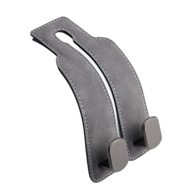 Car Seat Back Double Hook Leather Headrest Hook