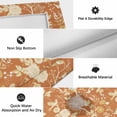 thumbnail image 6 of Outdoor Rug 3x5 ft Floral Bird Outdoor Large Area Rug Non Slip Rubber Orange Flower Tree Branch Front Door Mat RV Rug Camping Carpet Patio Outdoor Rugs for Backyard Balcony Deck Porch Indoor, 6 of 9