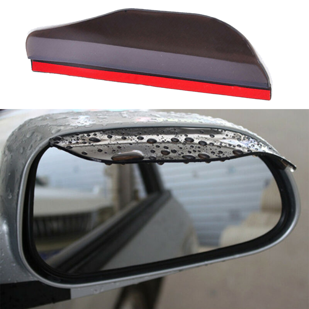 2pc Car Rear View Mirror Snow Rain Board Eyebrow Guard Sun 2pc Car Rear View Mirror Snow Rain Board Eyebrow Guard Sun