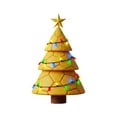 thumbnail image 2 of Antqov Football Christmas Tree, 6" Christmas Tree with LED light for Table Decorations, Xmas Football Tree Figurines for Christmas Home Holiday Party Gift Decorations, 2 of 6
