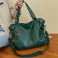 Shoulder bags for ladies large hobo shopper bag solid color quality