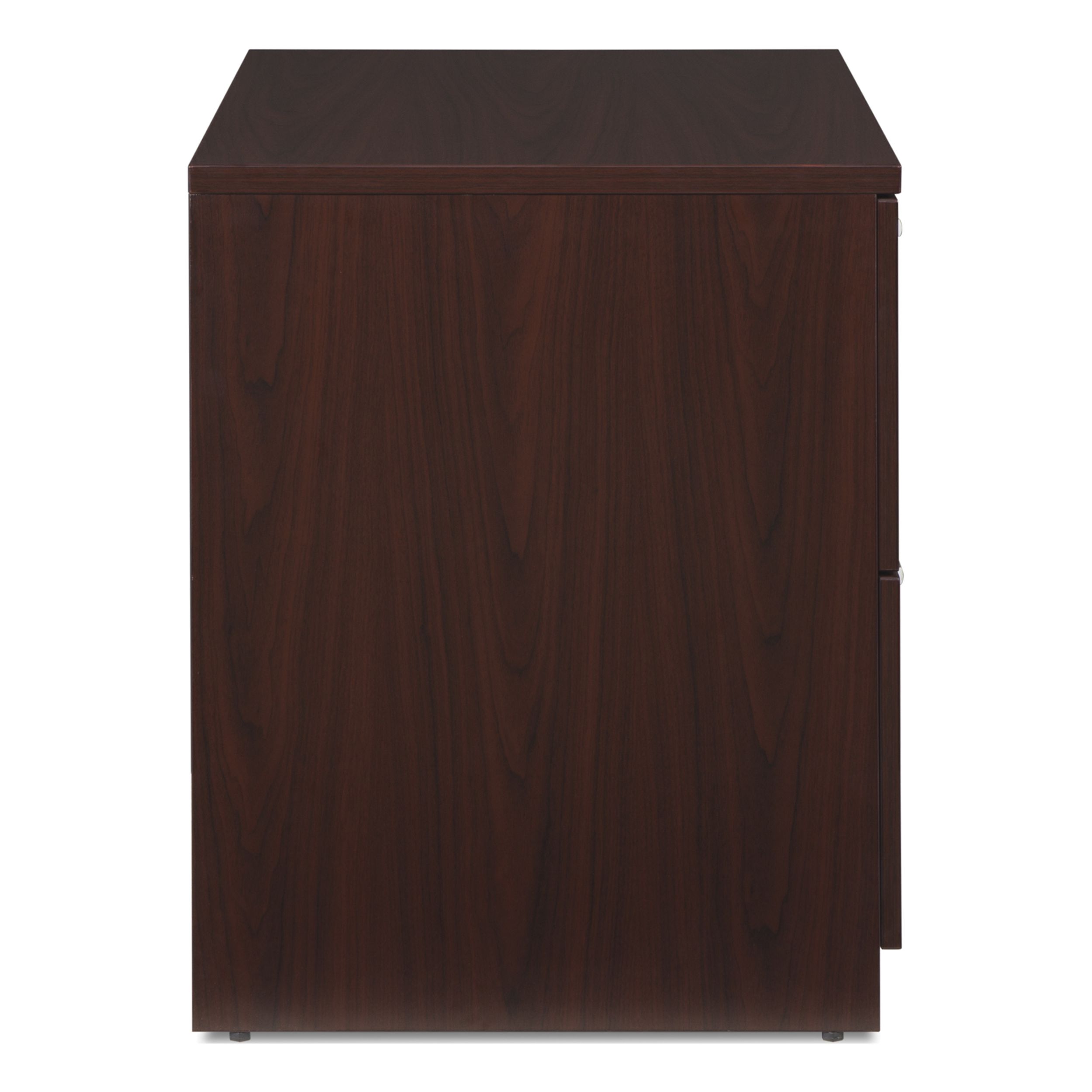 OFM Fulcrum Series Locking Lateral File Cabinet, 2-Drawer Filing Cabinet, Mahogany (CL-L36W-MHG) - image 5 of 9