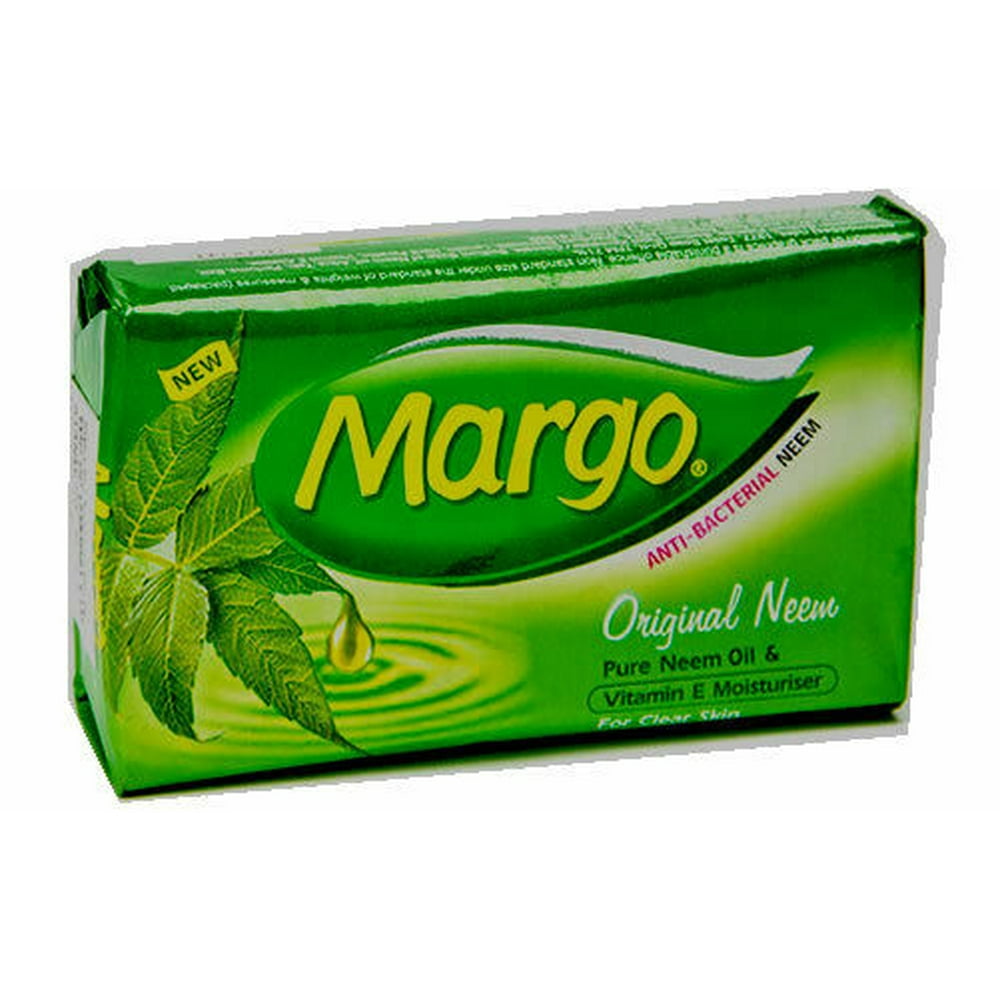 Margo Neem Soap Bar 70g Clear Skin free of acne pimples w/ Neem Oil