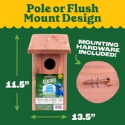 Pennington Classics Cedar Bluebird House With Predator Guard