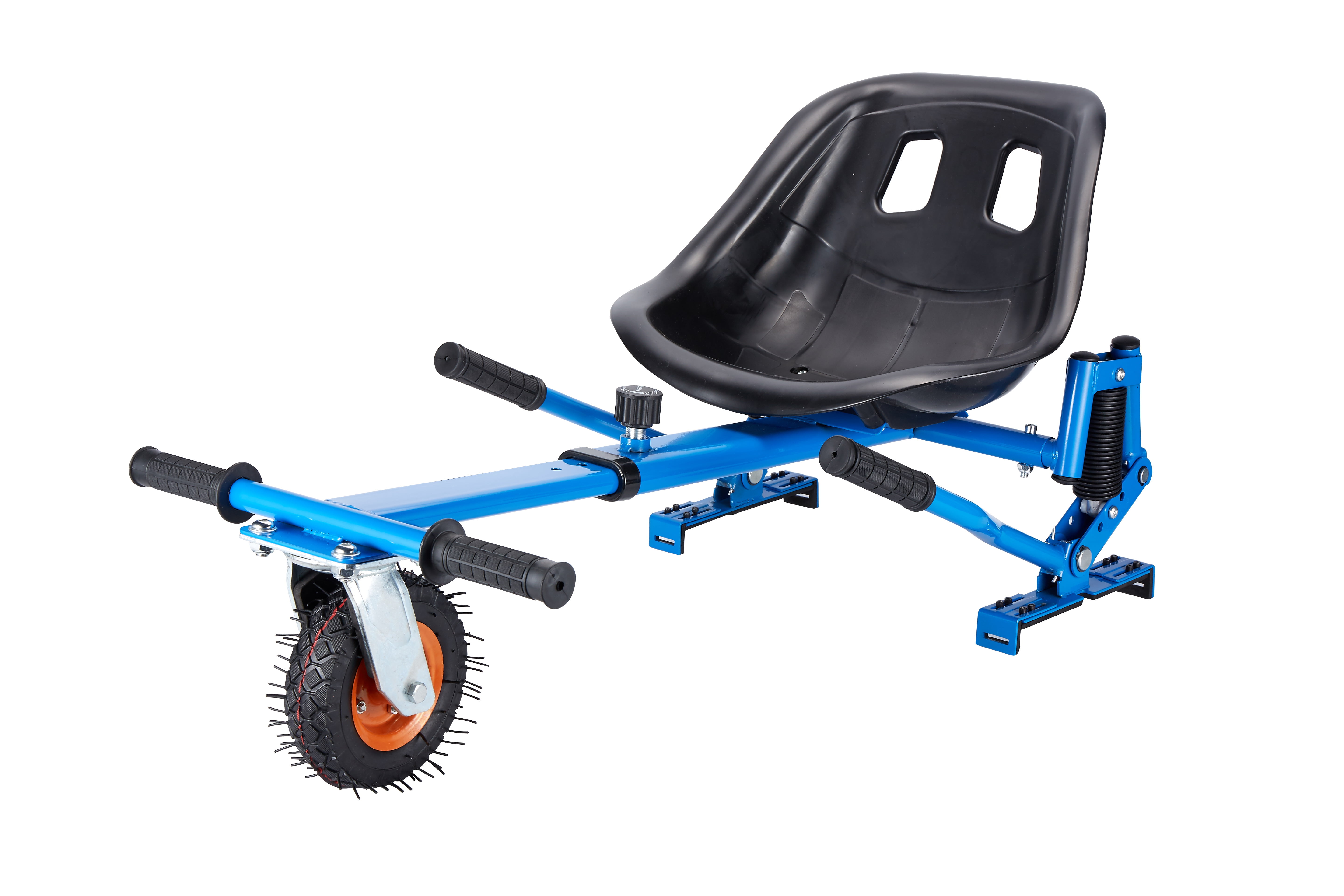 All In One Hover Cart Attachment For Hoverboard - Transform your Hoverboard into a Go Kart with Hovercart - Blue