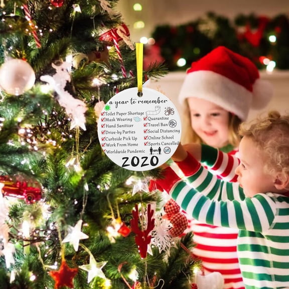 Pompotops Clearance Sales Personalize Shaped Embellishments Hanging Ornaments for Christmas Decoration