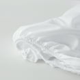 thumbnail image 6 of Davulos King Size Comforter Set,7 Pieces White Bedding Sets for All Season Bed in a Bag with Comforter ,Flat Sheet ,Fitted Sheet ,Pillowcases & Shams, 6 of 7