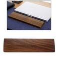 thumbnail image 6 of Mechanical Keyboard Holder Wooden Hand Pad Wrist Pad Palm Rest Support Easy Typing, Polished S Brown, 6 of 10