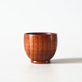thumbnail image 4 of 4pcs Eco-friendly Japan Style Solid Wood Cup for Sake Tea Coffee Wine Water, 4 of 6