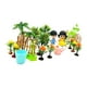thumbnail image 4 of Kit de jardín de hadas en miniatura, juguete educativo, manualidades, decoración de jardín, adorno decorativo 24 piezas, 4 of 9