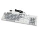 thumbnail image 3 of Full Size Mechanical Keyboard 104 Keys USB Wired Gaming Keyboard with Numeric Keypad Red Switch for Windows White Gray, 3 of 5