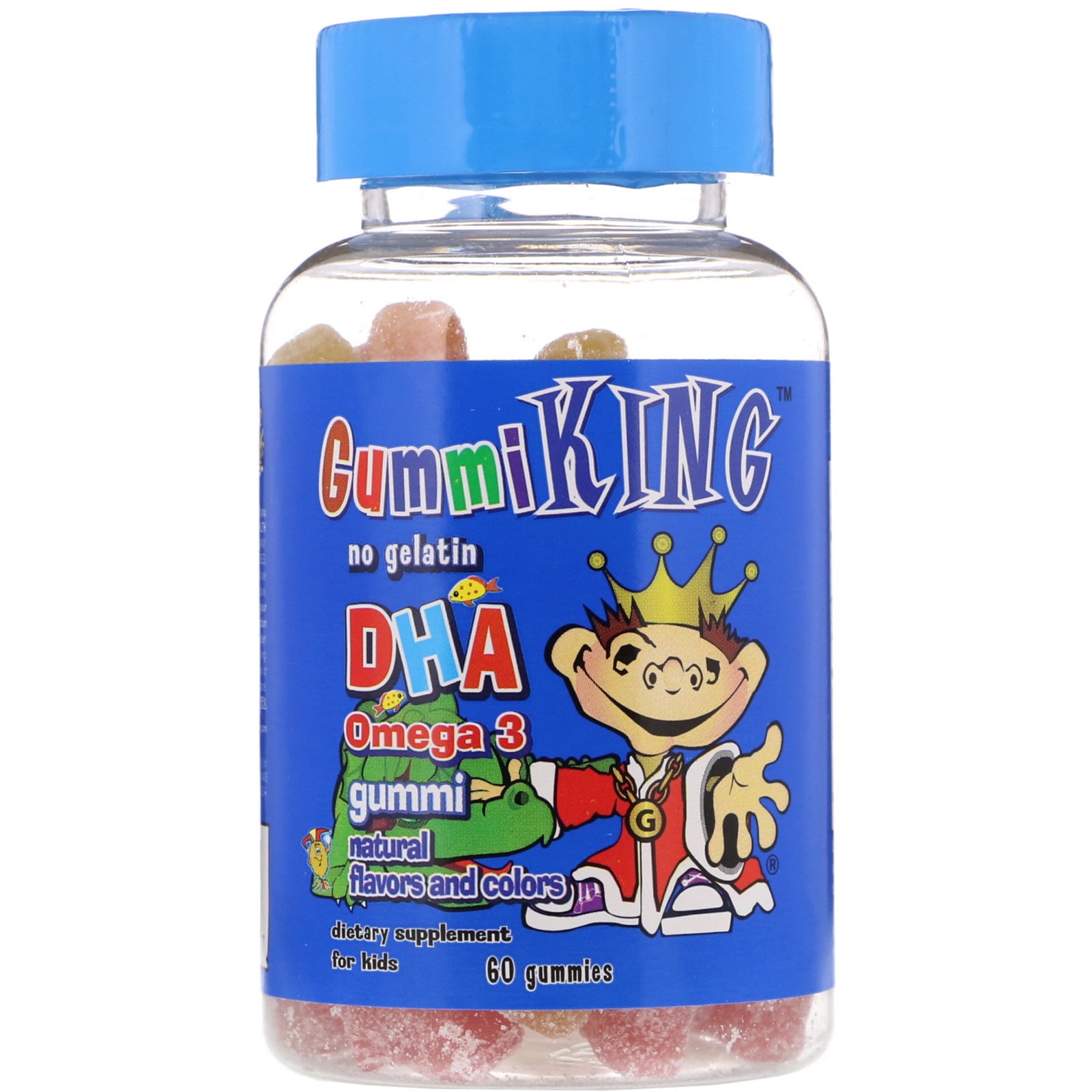 GummiKing DHA Omega3 Gummi for Kids 60 Gummies
