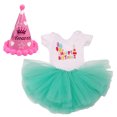 thumbnail image 2 of Traje de cumpleaños de princesa de muñeca de 18 pulgadas para ropa de muñeca americana Regalos para niños Verde claro Sunnimix Vestido de muñeca americana, 2 of 5
