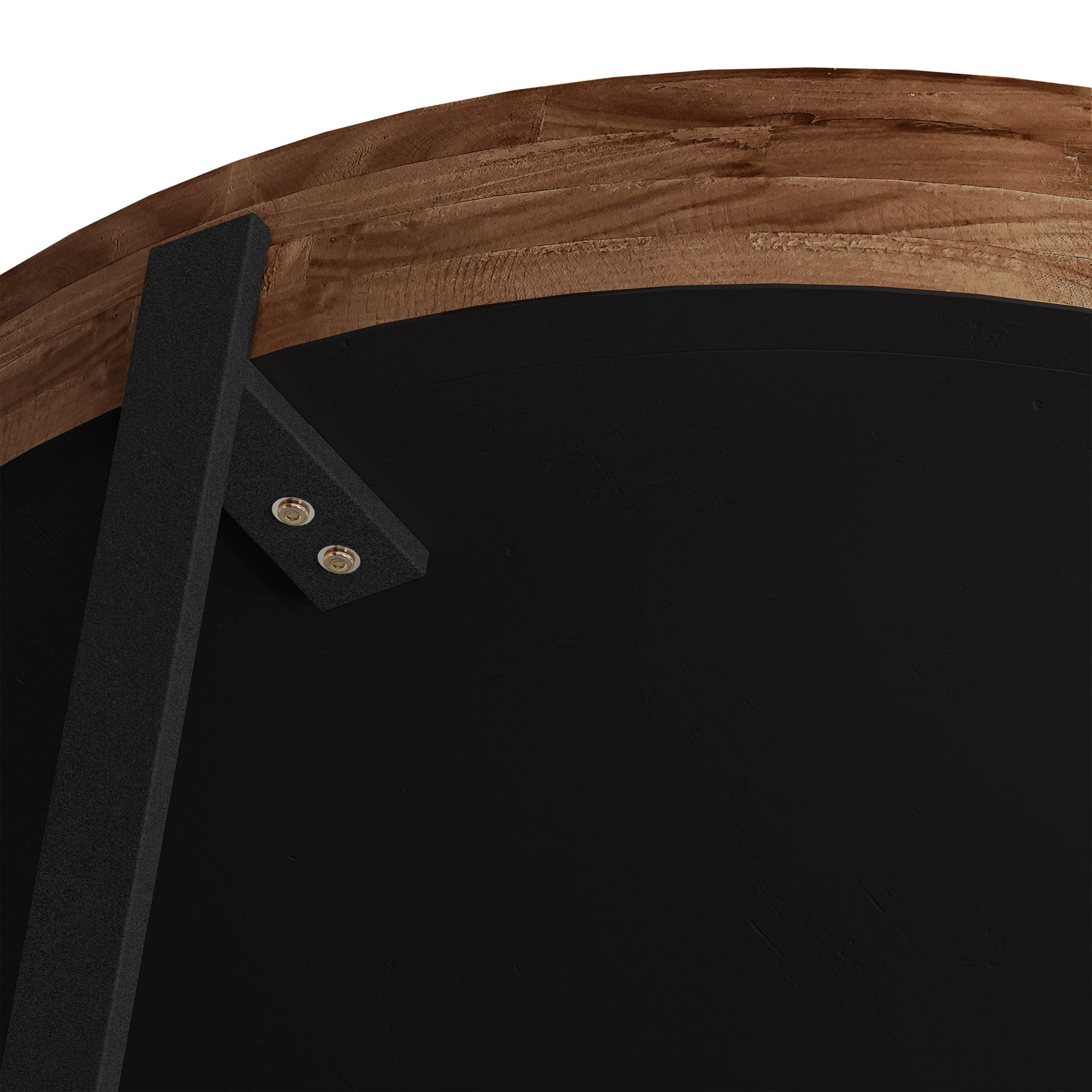 Heyizhuo 33.86" Modern Retro Splicing Round Coffee Table