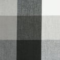 thumbnail image 3 of Design Imports Chemin de Table à Carreaux Tricolore Noir, 3 of 4