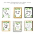 thumbnail image 3 of Koyal Wholesale Watercolor Eucalyptus Leaves Wedding Signs Bundle 30-Set for Ceremony, Reception Decor Signage, 3 of 5