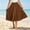 Brown, variant on ZunFeo Womens Sky Blue Linen Midi Skirt with Elastic Waist, Flowy Swing A-Line Crinkle Boho Casual Summer Skirt, Machine Washable,Size Free Size