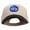 Khaki Black, variant on NASA Insignia Embroidered Big Size High Profile Twill Cap - Navy Khaki XL-3XL