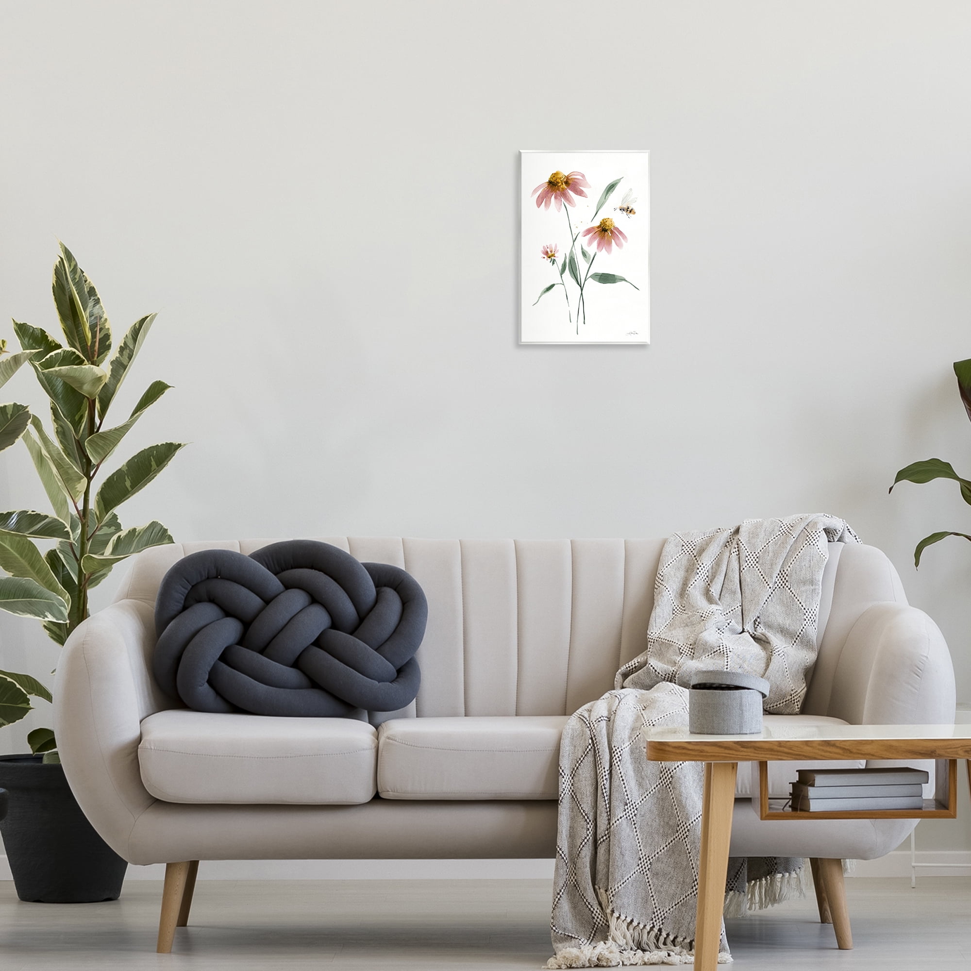 Stupell Industries Wild Honeybloom Florals Botanical & Floral Painting Unframed Art Print Wall Art, 10 x 15