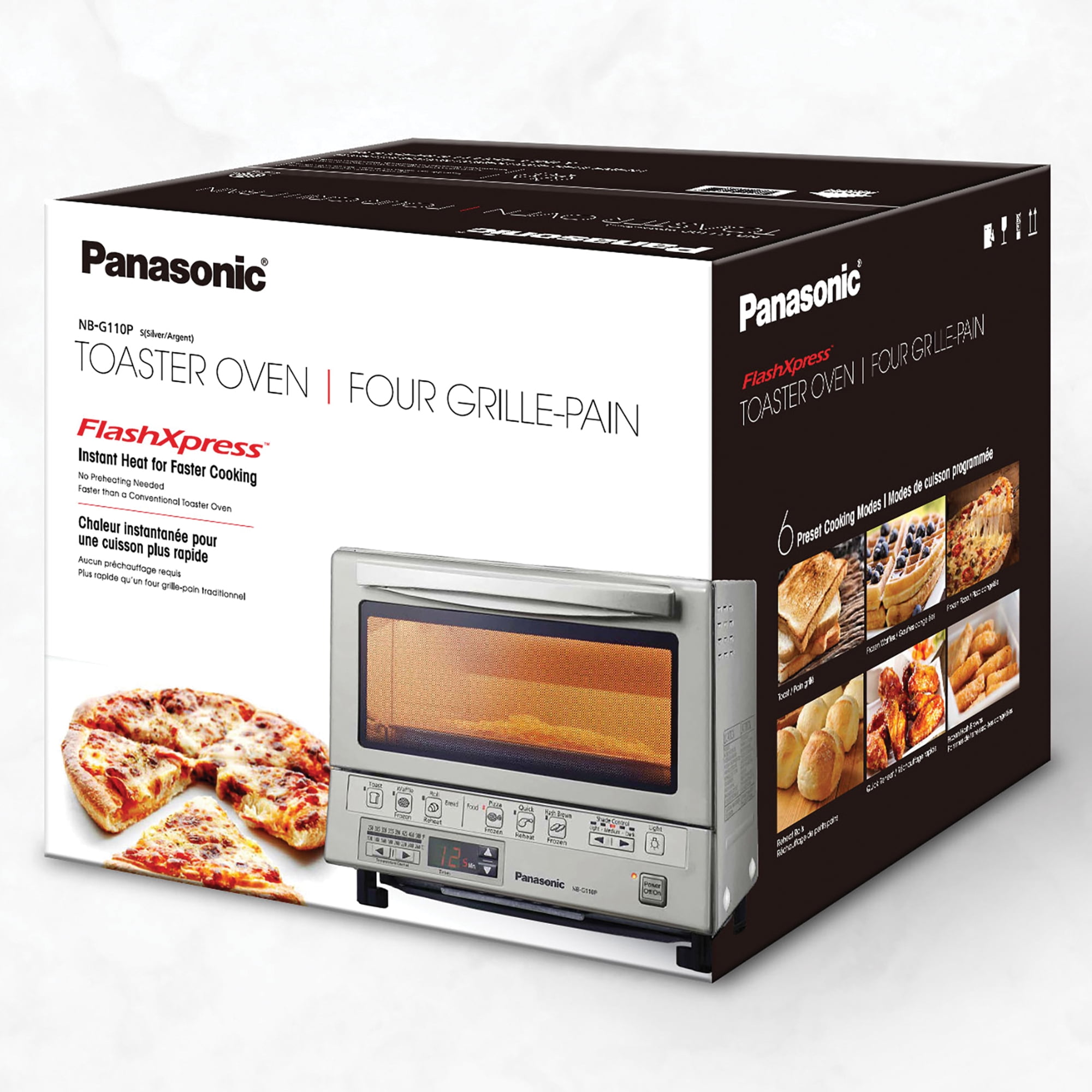 Panasonic Flash Express Toaster Oven - Silver Nb-g110p : Target