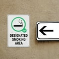 thumbnail image 1 of FENGGUIQU Creative Smoking Area Signs Iron Smoking Area Board 1Pcs, 1 of 6