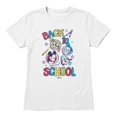 thumbnail image 2 of Disney Mickey Mouse And Friends Women's Back To School Scribbles T-Shirt (White, S-XXL), 2 of 4
