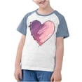 thumbnail image 3 of RXIRUCGD 2025 Vêtements d'Été pour Enfants Tout-Petits Garçons Filles Mode Mignon Col Rond Imprimé Manches Courtes Haut, 3 of 7