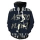 thumbnail image 1 of Sudadera con capucha y cremallera de astronauta de dibujos animados para hombre, camisetas con estampado 3D a la moda para adolescentes, ropa de calle de hip hop, estilo Harajuku informal, gran oferta, 1 of 6
