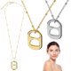thumbnail image 2 of 2pcs Delicados collares colgantes colgantes colgantes únicos joyas de niña hermosa, 2 of 4
