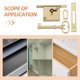 thumbnail image 3 of unbranded 1Jgo Cerradura De Cajón Para Muebles Fácil Instalación Con Llave Seguridad, 3 of 7