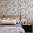 thumbnail image 6 of Tempaper Willow Grey Peel and Stick Wallpaper, 20.5" x 16.5', 6 of 6
