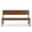 Walnut, variant on BALANBO 63" Solid Wood Dining Bench with Back, Modern Farmhouse Entryway Bench for Dining Room Kitchen Living Room, Walnut