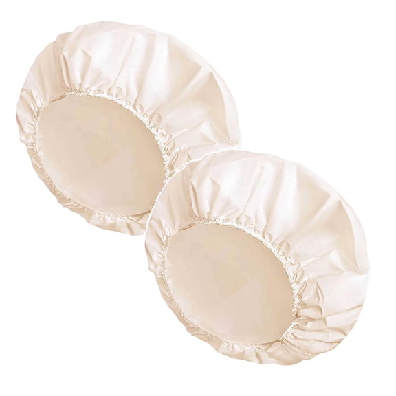 2Pcs Reusable Shower Cap For And Soft Elastic Band Bath Hair Protector Bathroom Products Eva 11.4"