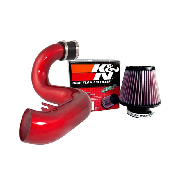 For 1115 Hyundai Sonata 2.4L 4cyl CPT Cold Air Intake (Red) + K&N Air