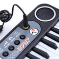 thumbnail image 3 of Teclado de piano para niños 37 teclas Teclado electrónico Juguetes educativos - Negro, 3 of 8