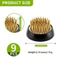 thumbnail image 5 of 9 Pcs Flower Frogs Round Brass Flower Holder Flower Fixed Tools, 5 of 5