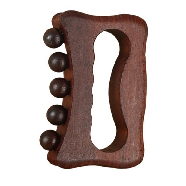 Herramienta de masaje de madera manual de masajeador premium Multi -funcional Desgaste Resistente Gua Sha Herramienta para el cuello Piernas de la
