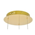 thumbnail image 6 of Polaris LED light Gold Pendant Clear Crystal, 6 of 9