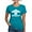 Teal, variant on CafePress - Anishinaabe Women's Deluxe T Shirt - Womens Tri-blend T-Shirt
