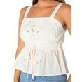 thumbnail image 5 of Celebrity Pink Juniors Embroidered Woven Cami, 5 of 5