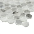 thumbnail image 3 of The Tile Life Eterna Penny 4" x 4" Hermes Glass Mosaic Tile Sample, 1 Piece, 3 of 7